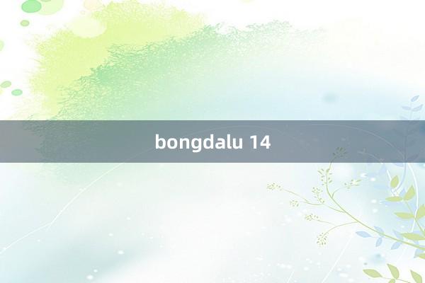 bongdalu 14